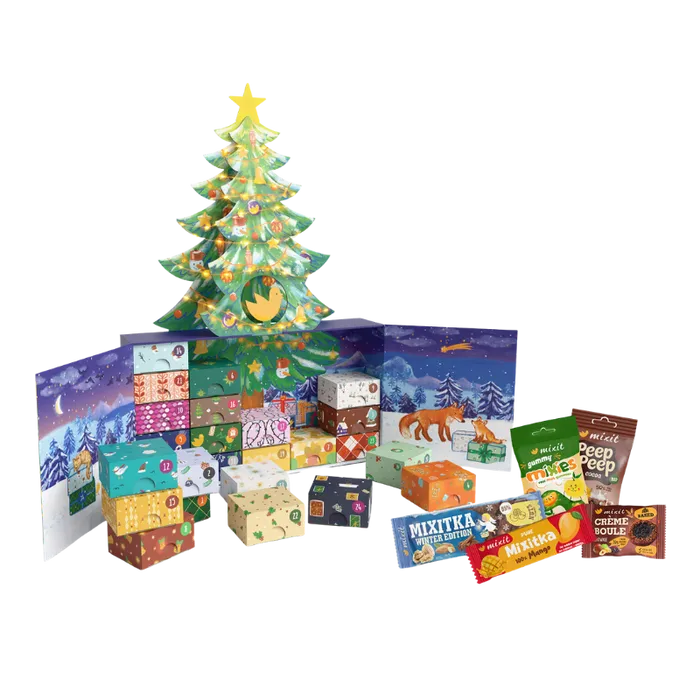 Mixit Adventní kalendář Kouzelný stromeček 982 g